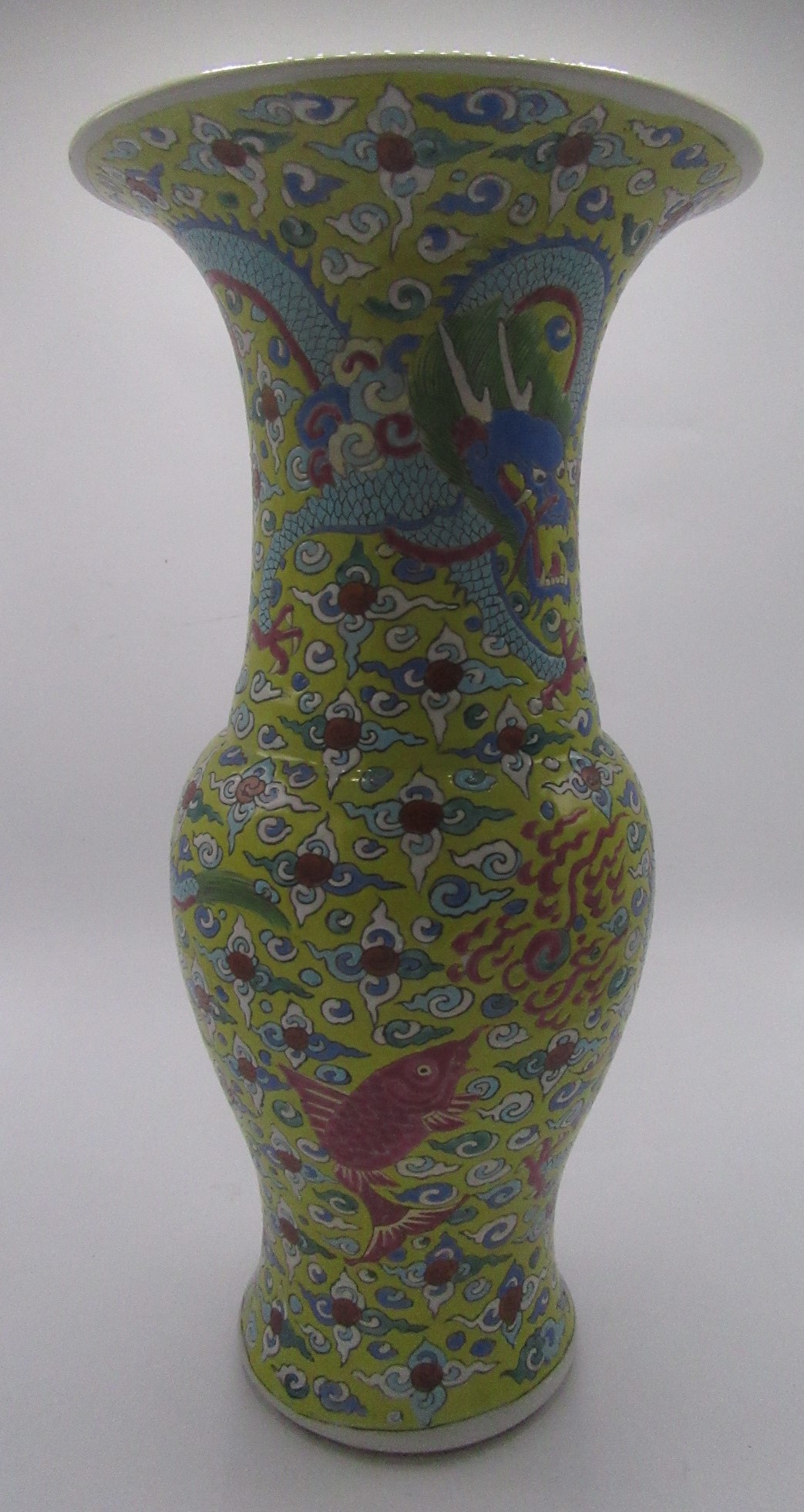 A Chinese yen yen beaker vase, - Image 7 of 14