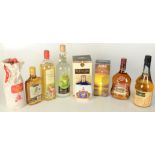 Nine bottles of rum, to include Appleton Estate Jamaica,