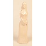 An Eric Leaper, Newlyn figure of a lady, height 40.5cm.