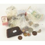 Coins, bank notes etc.