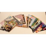 Various music programmes and catalogues including The Rolling Stones, Elton John,