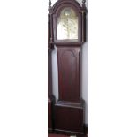 An 18th century eight day longcase clock,