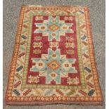 A Turkish rug, of Lesghi design,