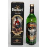 Glenfiddich pure malt whisky, aged 12 years, Clans of the Highlands of Scotland, Clan Montgomerie,