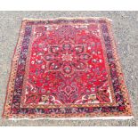 A Heriz rug, north west Persia,