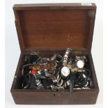 Watches including GS/TP military pocket watch.