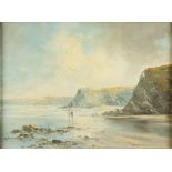 Richard BLOWEY (1947) Cornish Beach Oil on canvas Signed 30 x 40 cm