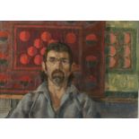 Ken SYMONDS (1927-2010) Mike Chalwin Pastel on paper Signed Inscribed to the back and dated