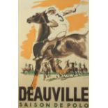 Deauville poster Saison de polo