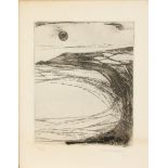 Margo MAECKELBERGHE (1932-2014) Etching, Christmas card Signed and dated December 71 #10/40 12.