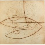 Victor PASMORE (1908-1998) When the Lute is Broken Etching Monogrammed,