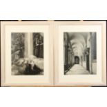 Frederick Leslie KENETT (1924-2012) Four Photographic Prints of Italian Architectural Subjects