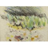 Julian DYSON Landscape Ink and Crayon Signed and dated '73 25 x 33 cm