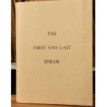 Andrew LANYON The First and Last Straw Signed and inscribed