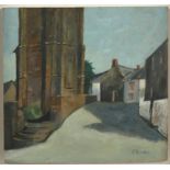 Jack PENDER (1918-1998) Paul Church Oil on board Signed 30.