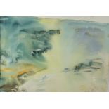 Sheila Cavell HICKS (1916 - 2008) Dragon Light Watercolour Signed 37.