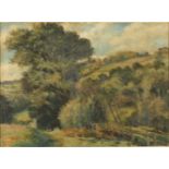 Bernard VENABLES Landscape Oil on canvas Signed 52 x 70cm