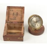 A W. Spargo's surveyor's pocket dial, together with stand.