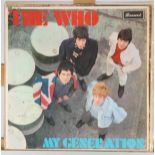 Vinyl records:- Five The Who LP records - 'My Generation' LAT 8616, 'Meaty, Beaty,