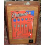 An early 20th century `Cascade` penny arcade machine by Bell-Fruit manufacturing Co Ltd,