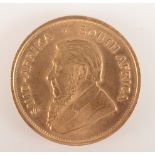 A Krugerrand 1974.