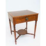 A mahogany washstand, 19th century,