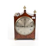A George III bracket clock,