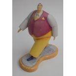 A limited edition resin figural group by Sara Jane Szikora, modelled as a gentleman in full stride,