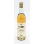 A bottle of Hine vintage 1973 cognac,