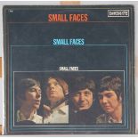 Vinyl records:- Two Small Faces LP records - 'Small Faces' IMLP 008 and 'From The Beginning' DOA 2,