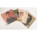 Vinyl records:- Buddy Holly, 'Buddy Holly' LVA 9085, 'That'll Be The Day' AH 3,