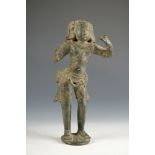 A bronze figure of a 'Tamil Shaiva Saint' or 'Follower of Shiva', South India, Chola period,