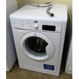 An Indesit automatic washing machine