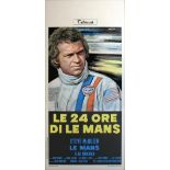 Steve McQueen - Le 24 Ore di Le Mans, a 1971 Prima Edizione Italiana original film poster,