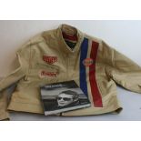 Steve McQueen - a leather jacket by Dakota of the one worn by McQueen during the film "Le Mans",