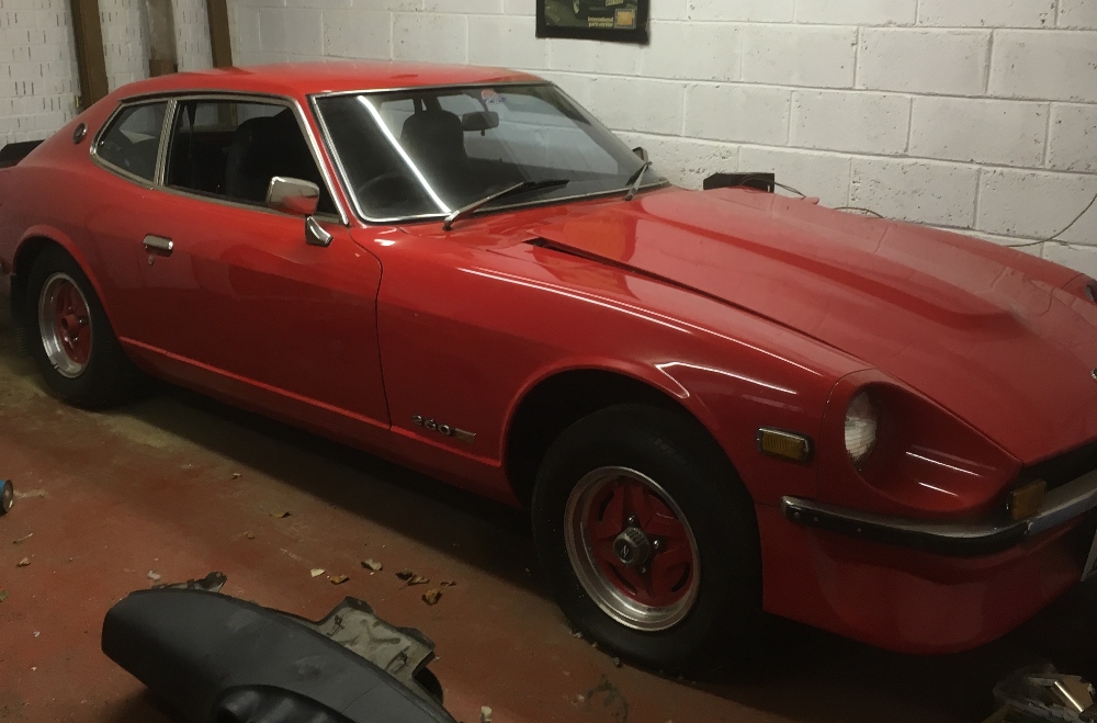 1976 (see text) Datsun 260Z, 2565 cc. Registration number RDZ 289. Chassis number GR530010995.
