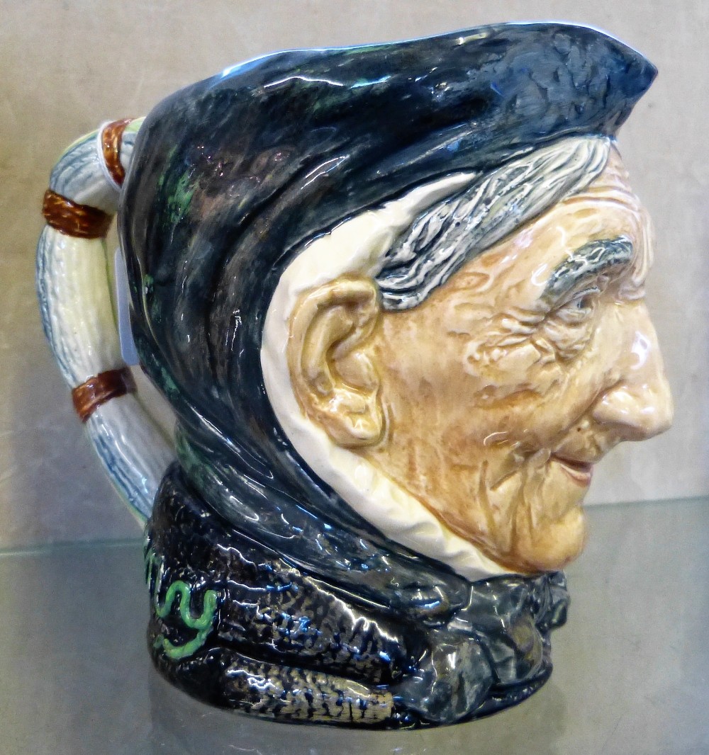 A Royal Doulton large character jug "Toothless Granny" D5521, 17cm high
