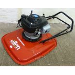 An Allen 453 Professional petrol powered hover mower with Honda engine