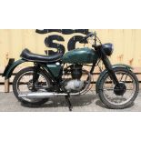 circa 1967/8 BSA B40, 350 cc. Registration number not registered. Frame number B40GD. 340. Engine