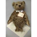 A Steiff limited edition collectors teddy bear 2004, with growler mechanism and boxed with