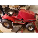 A 39" ride on lawnmower with a Briggs and Stratton 12hp engine