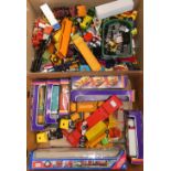 Boxed and unboxed diecast models including Siku, Matchbox Superkings, etc. (2)