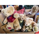 A collection of Harrods teddy bears (7)