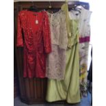 Four ladies evening dresses (4)