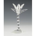 A Swarovski "Palm Tree" No 679870/7475000609 designed by Michael Stamey, contained in a fitted box