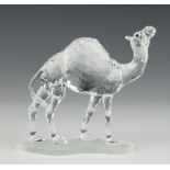 A Swarovski figure "Camel" No 247683/7603000004 designed by Heinz Tabertshofer, contained in a