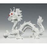 A Swarovski figure "Dragon" No 208398 designed by Gabriele Stamey, contained in a fitted box The