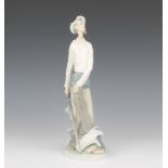 A Lladro figure of Don Quixote, base impressed D-10476 30cm