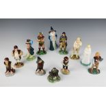 A set of Royal Doulton Middle Earth figures - Gandalf HN2911, Galadriel HN2915, Boromir HN2918,