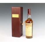 A rare bottle of Glenmorangie claret wood finish single malt whisky, limited edition no. 001430,